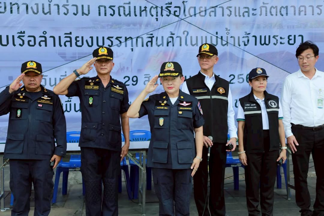 มูลนิธิร่วมกตัญญู-ร่วมการฝึกซ้อมแผนป้องกันและบรรเทาสาธา