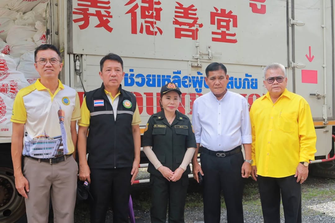 ชาวบ้านบางพลีปลื้มใจ-มูลนิธิร่วมกตัญญูสำนึกรักบ้านเกิดม