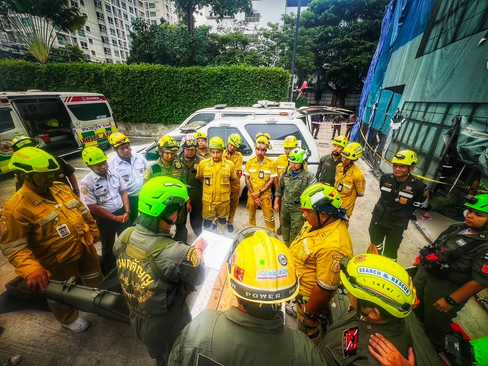 #rku-#technicalrescueteam-เหตุช่วยเหลือนำร่างคนงานก่อสร