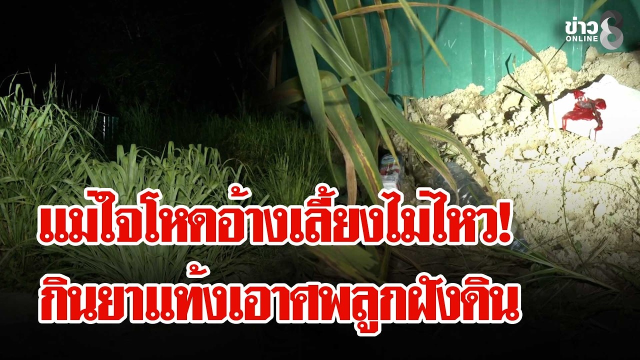 ‘สลด!-แม่ใจยักษ์กินยาแท้ง-ก่อนเอาร่างลูกไปฝังดิน-#เมย์ช