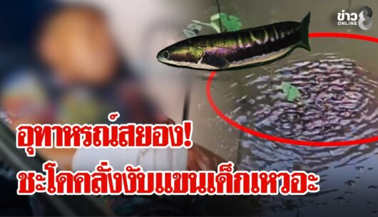 ‘ประกาศเตือนผู้ปกครอง!-ปล่อยลูกเล่นน้ำท่วมระวังเจอแจ็กพ